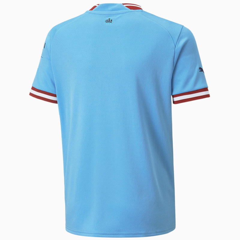 プーマ PUMA キッズ マンチェスター シティー MCFC ホーム 半袖 レプリカ シャツ JR ジュニア サッカー レプリカウェア 22FW(765713-01)格安セール サッカー 用品 セール