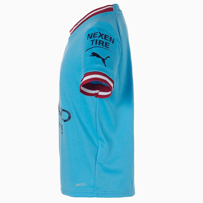 プーマ PUMA キッズ マンチェスター シティー MCFC ホーム 半袖 レプリカ シャツ JR ジュニア サッカー レプリカウェア 22FW(765713-01)格安セール サッカー 用品 セール