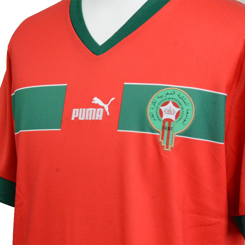 プーマ PUMA モロッコ代表 2022 ホーム 半袖レプリカユニフォーム サッカー レプリカシャツ 22FW(765807-01)ネット注文 サッカー 用品 セール