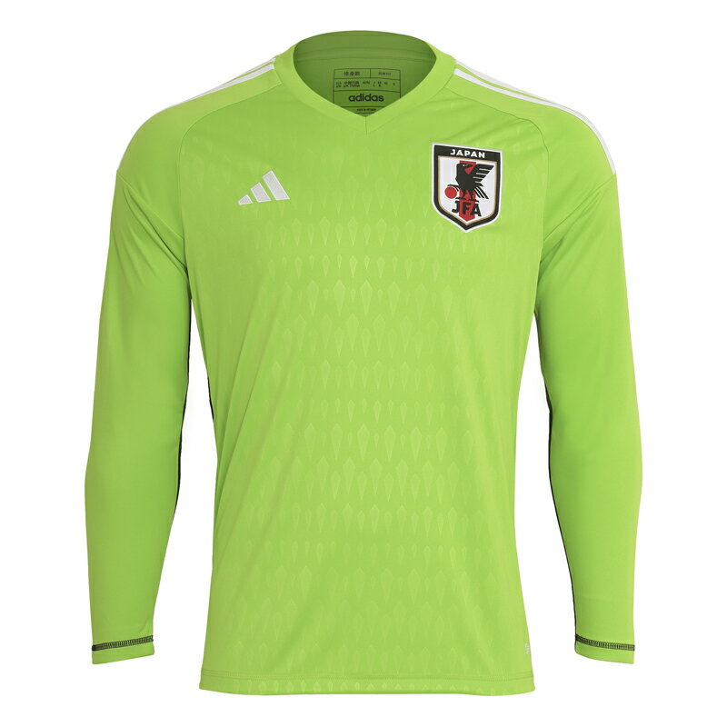アディダス adidasサッカー日本代表2022 ファースト GK レプリカ ユニフォーム / JAPAN GK JERSEY日本代表 サッカー ウェア 22FW(WL940-HC6296)バーゲン サッカー 用品 セール