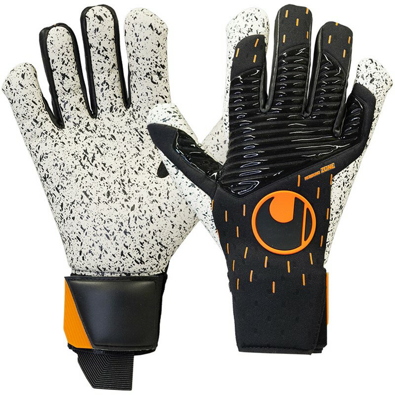 ウールシュポルト　uhlsport　ソフト　アドバンスド　ブラック×フローグリーン　サッカー　GKグローブ　キーパー手袋　1011324-01