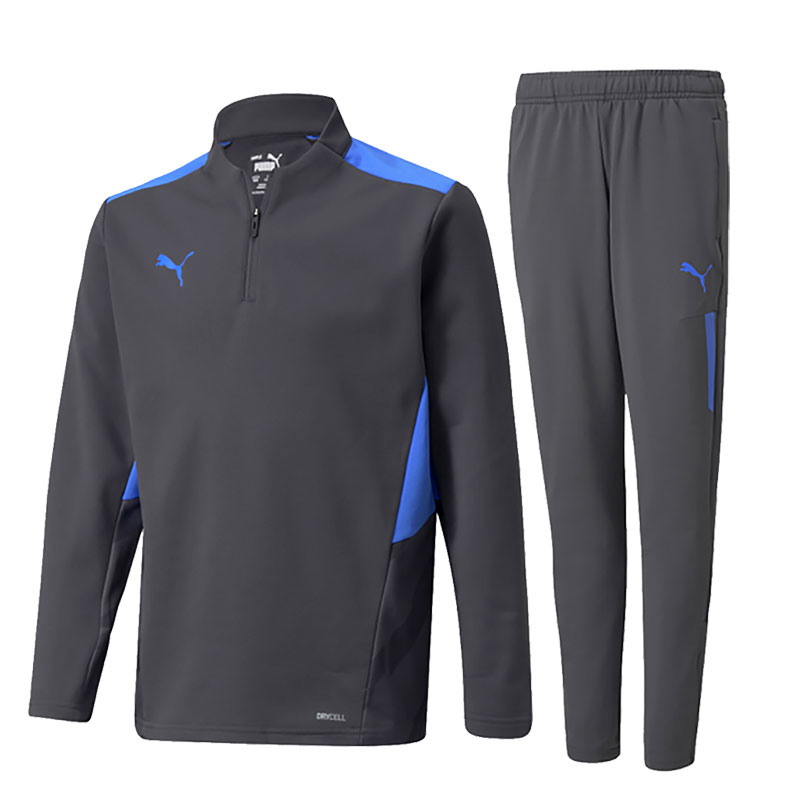 プーマ PUMA INDIVIDUALCUP 1/4 トレーニングウェア・パンツ ジュニア スウエット 上下セット 657796/657808 