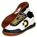 デスポルチ Desporte カンピーナス JP VI フットサルシューズ インドア用 23SS (DS2030-PW-BLK-GLD)