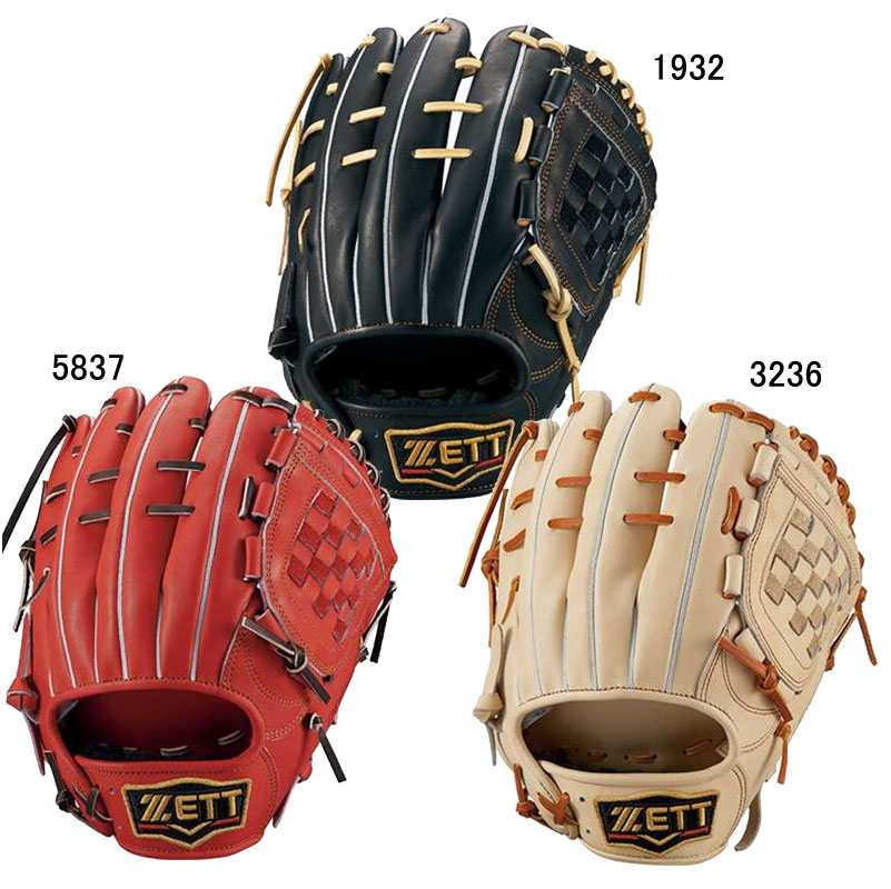 ゼット ZETT 軟式用プロステイタス23F 源田モデル グラブ袋付 野球 軟式 グラブ グローブ 23AW (BRGB30561)