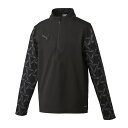 PUMA(プーマ)INDIVIDUAL TRAINING HYBRID 1/4 ジップ トップ JRサッカーウェアトレーニングシャツ658464 その1