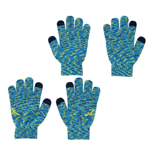 ミズノ MIZUNO ジュニア ニット手袋(タッチパネル対応) ジュニア トレーニング アクセサリー 手袋 23AW (32JYA904) 3