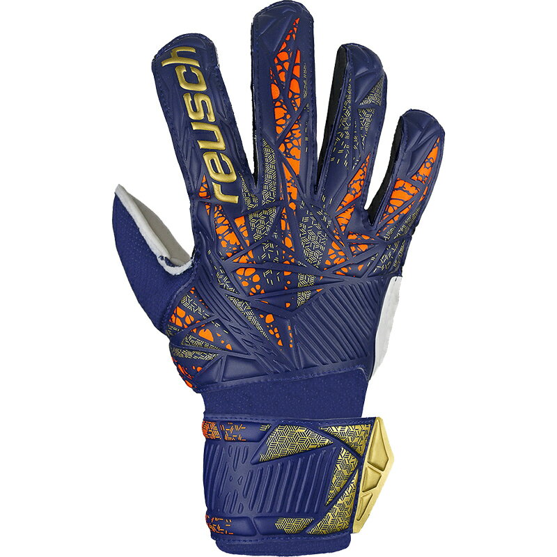 ロイッシュ reusch アトラクト ソリッドジュニア ジュニア サッカー キーパーグローブ キーテ 24SS（5462515-4410） 2