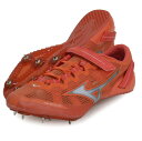 ミズノ MIZUNO エックスブラストエリート3 (短距離/ハードル)(ユニセックス) 陸上スパイク オールウェザートラック専用/短距離用 24SS(U1GA2...