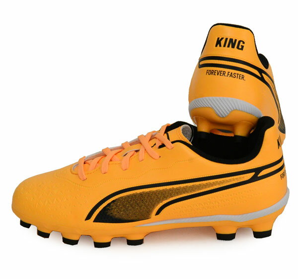 PUMA(プーマ) キング マッチ HG + Mid Jr ジュニア サッカースパイク KING 24SS (107574-05) 2