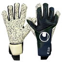 ウールシュポルト uhlsport(限定モデル)パワーライン スーパーグリップ+ ハーフネガティブ アースサッカー ゴールキーパーグローブ 手袋24SS (10...
