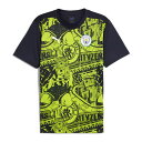 プーマ PUMA MCFC メンズ マンチェスター シティFC プレマッチ 半袖 シャツ サッカー ウェア レプリカウェア 24FW(777578-14)(4)