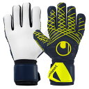 uhlsport(ウールシュポルト)プレディクション スーパーソフト ハーフネガティブサッカー ゴールキーパーグローブ 手袋24FW(1011334-01)