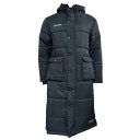 アールズコート Earls court 発熱ロングベンチコート BLACK サッカー フットサル ウェア コート 防風 防寒 24FW(EC-C003)