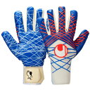 ウールシュポルト uhlsportプレディクション ウルトラグリップ ハーフネガティブ メニャンサッカー ゴールキーパーグローブ 手袋25SS(10113281...