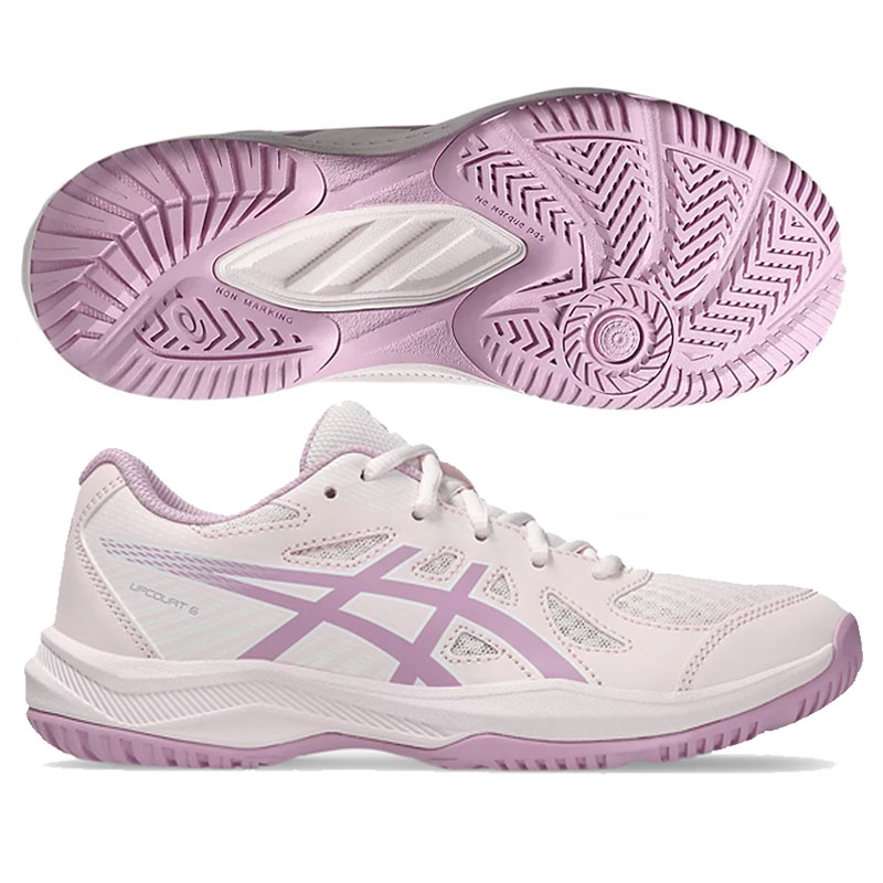 アシックス asics UPCOURT 6 GS (アップコート) ジュニア バレーシューズ バスケ ハンドシューズ インドア 屋内 25SS (1074A04...
