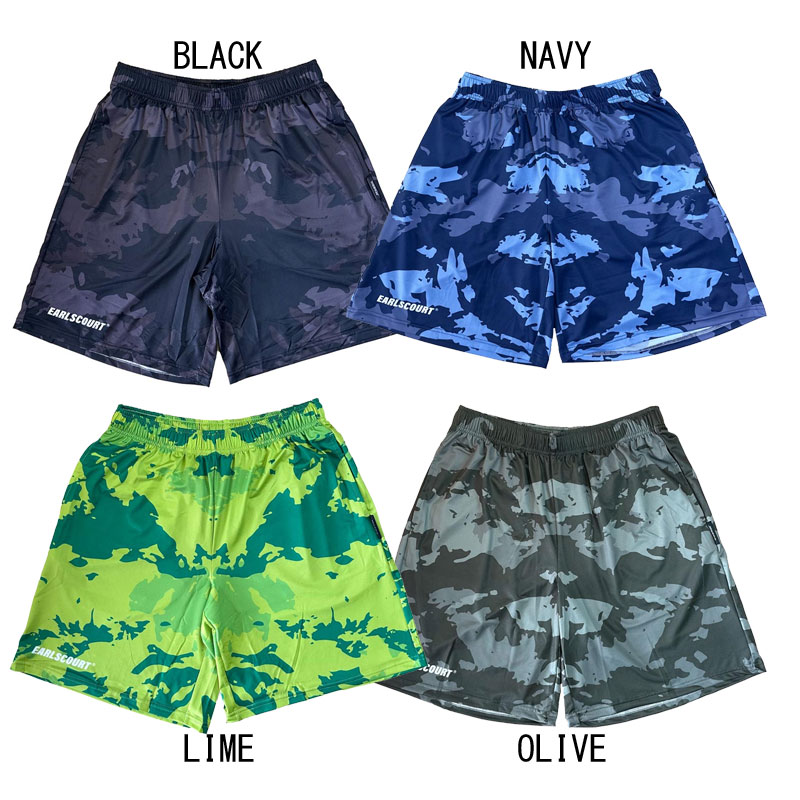 アールズコート Earls court スポーツカモプラクティスハーフパンツ サッカー フットサル ウエア 25SS(EC-HP011)
