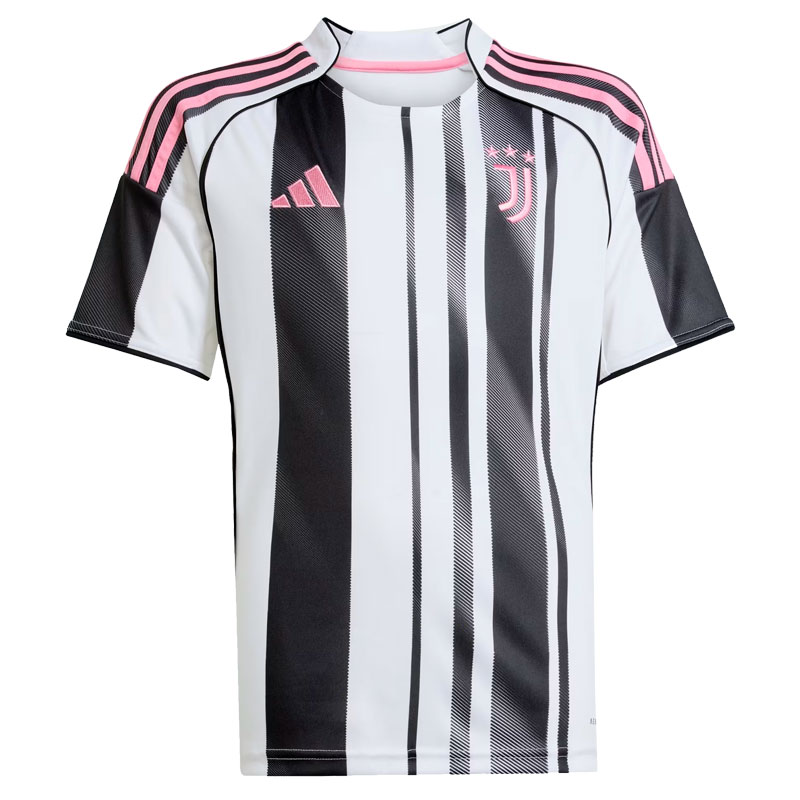 アディダス adidas ユベントス 25/26 ホームジャージー キッズ サッカー レプリカウェア 25AW (KPZ47-JN5237)