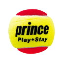 ステージ3レッド BALL DZ【prince】プリンステニスキュウギボール ナン(7g329)