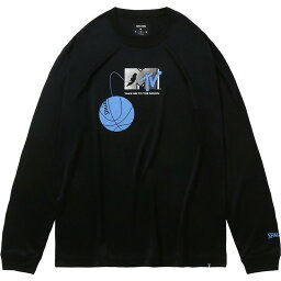 spalding(スポルディング)L/S T MTV フローティング ボールバスケット長袖Tシャツ(smt23152m-1000)