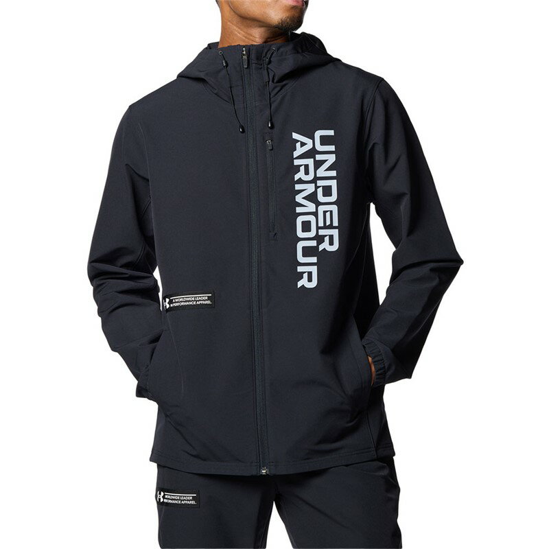 underarmour(アンダーアーマー)33ブラッシュドウーブン フルジップFDマルチSP ジャケット(1381347-001)