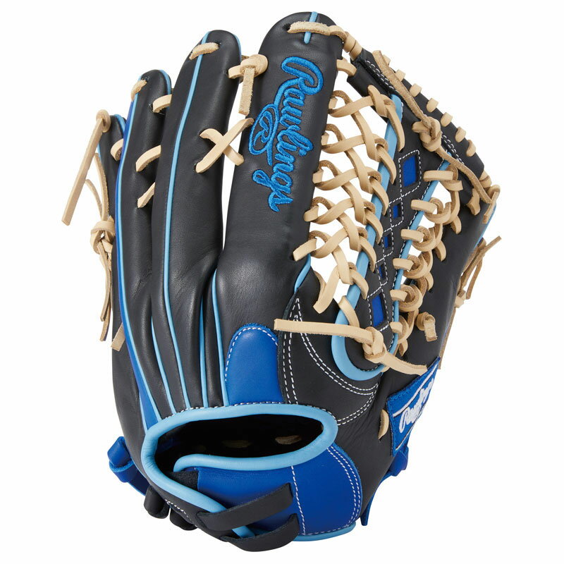 ローリングス Rawlingsソフトボール用 HOH DP COLORS for WOMENレディースソフト用グローブ グラブ ブラック/ロイヤルブルー 24SSGS4HDB87GF