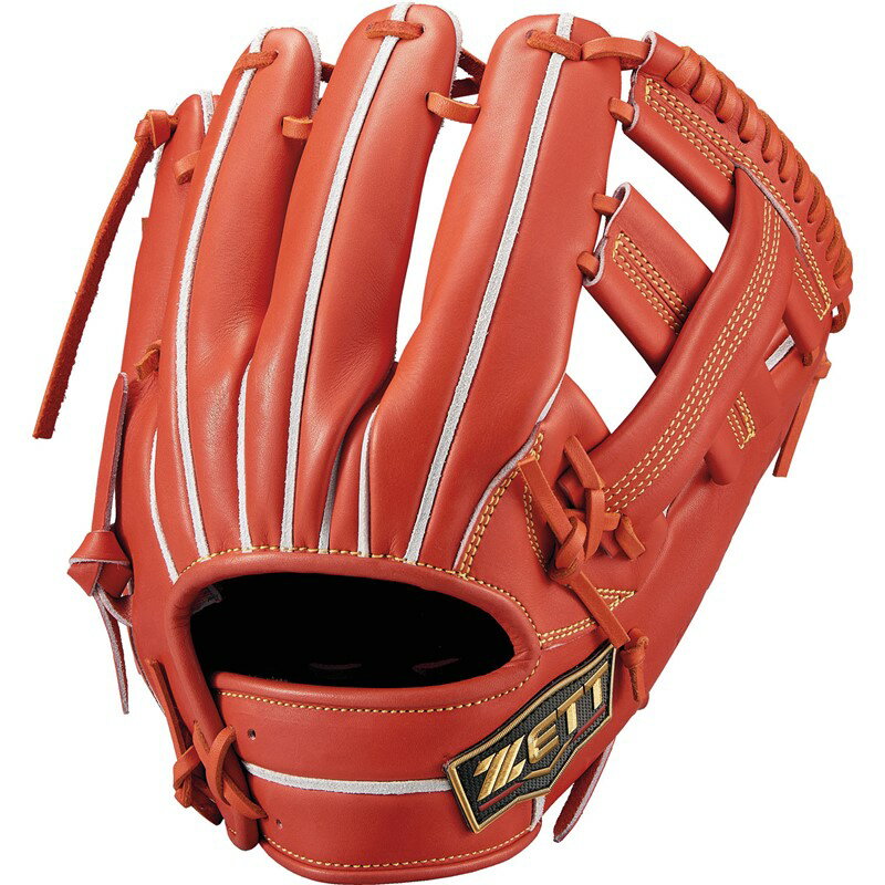 楽天ピットスポーツ　楽天市場店ゼット ZETT 硬式用 プロステイタス2401SE 内野手用 グラブ袋付 野球 硬式 グラブ グローブ 一般 吉川タイプ 24SS（BPROG260S-5800）