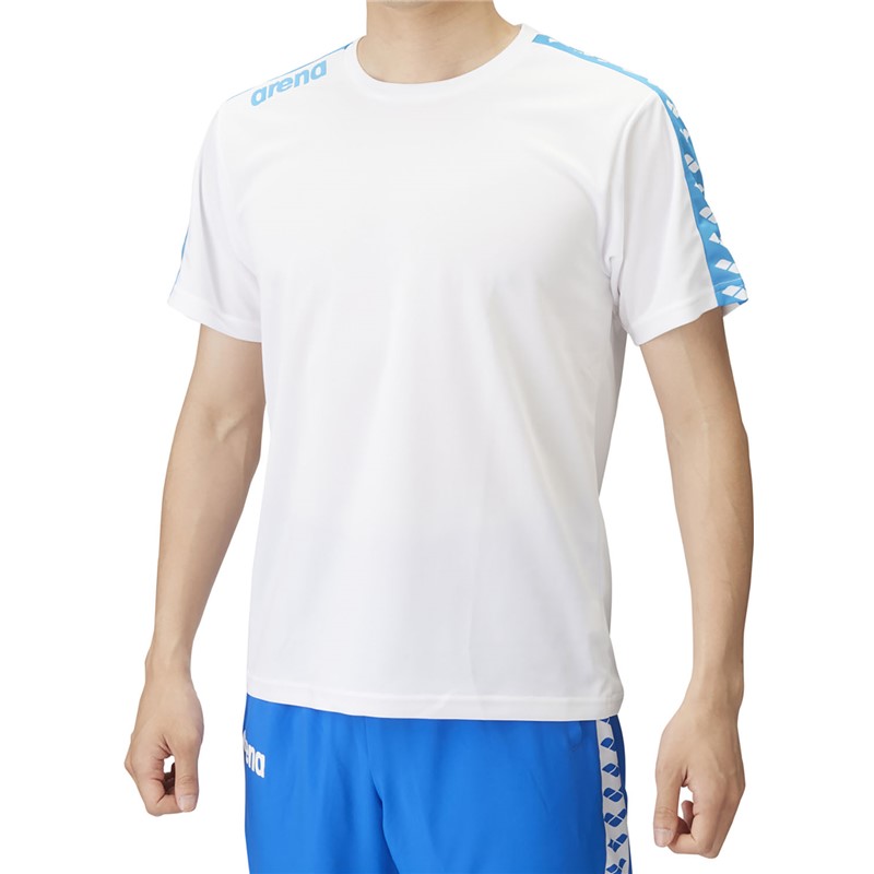 arena(アリーナ)Tシヤツ水泳半袖 Tシャツ(ass4htu010-wht)