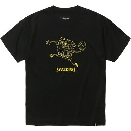 spalding(スポルディング)JRTシャツ スポンジ・ボブ MFTGバスケットTシャツ J(sjt24062s-1000)