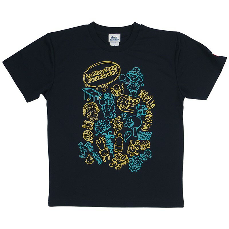 juic(ジュイック)LE PING-PONG卓球 ゲームシャツ(5668-nv)