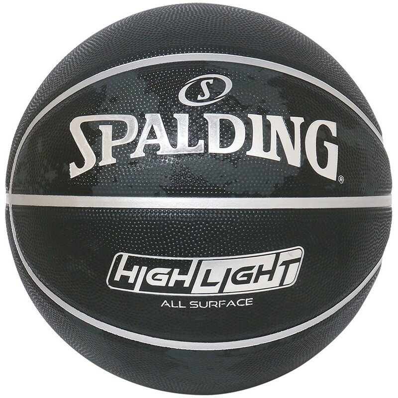 spalding(スポルディング)ハイライト シルバー 5バスケットボール5号(85098j)