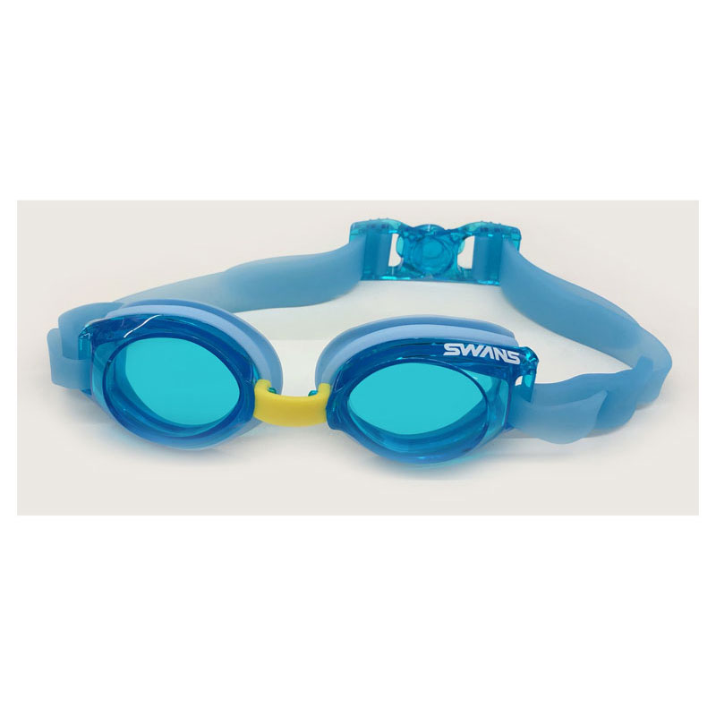 スワンズ SWANSスイムゴーグルKIDSバックルスイミングゴーグルswrvj-011n-skbl