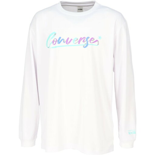 converse(コンバース)4F プリントロングスリーブシャツバスケットTシャツ M(cb242359l-1124) converse(コンバース)4F プリントロングスリーブシャツバスケットTシャツ M(cb242359l-1124)