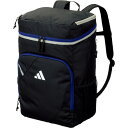 adidas(アディダス)ボールヨウデイパック 30L クロ/アオサッカーバックパック(adp44bkb)