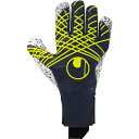 uhlsport(ウールシュポルト)プレ スーパーG+Hネガティブサッカー ゴールキーパーグローブ 手袋(1011330-01)
