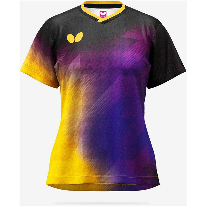 バタフライ(butterfly)セラシア・シャツ・レディースタッキュウゲームシャツ(46579-801)