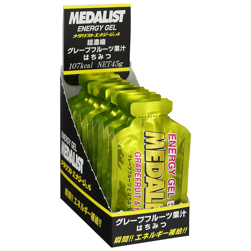 MEDALIST(メダリスト)メダリスト エナジージェル グレープフルーツサプリメント(栄養補助食品)スポーツサプリメントエネルギー・水分補給889521 pit-sports-10665739 ピットスポーツ 楽天市場店 サンプル画像2