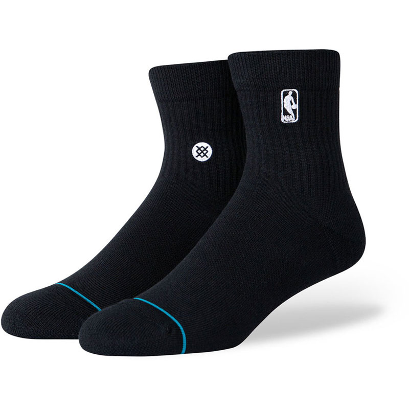 STANCE(スタンス)STANCE LOGOMAN ST QTRマルチスポーツ ソックス(a356a20log-blk)(4.0)