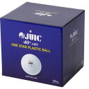 JUIC(ジュウイック)ABSプラスチック1スタートレーニングボール(1箱/100個入)卓球 競技ボール(7050)