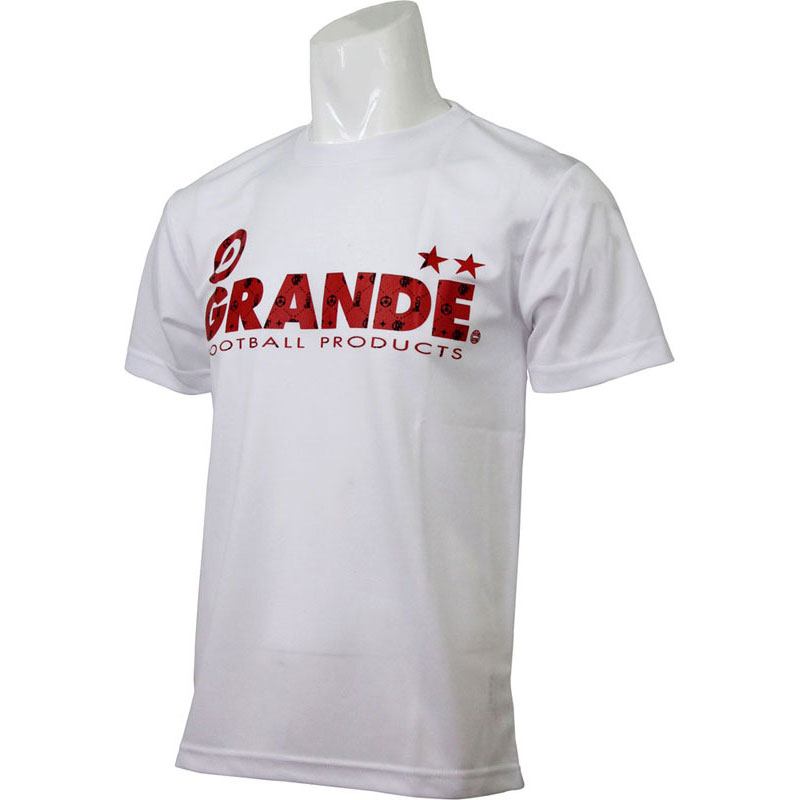 GRANDE.F.P(グランデエフピー)モノグラム ドライメッシュ Tシャツ半袖フットサル 半袖Tシャツ(gfp10135..