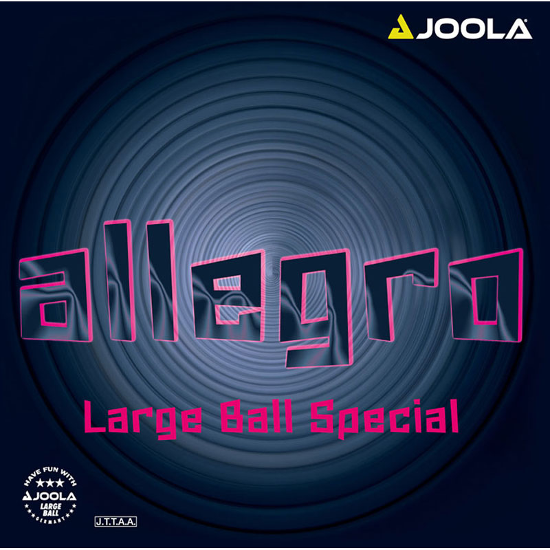 JOOLA(ヨーラ)アレグロ卓球 ラバー(tjrub016-011)