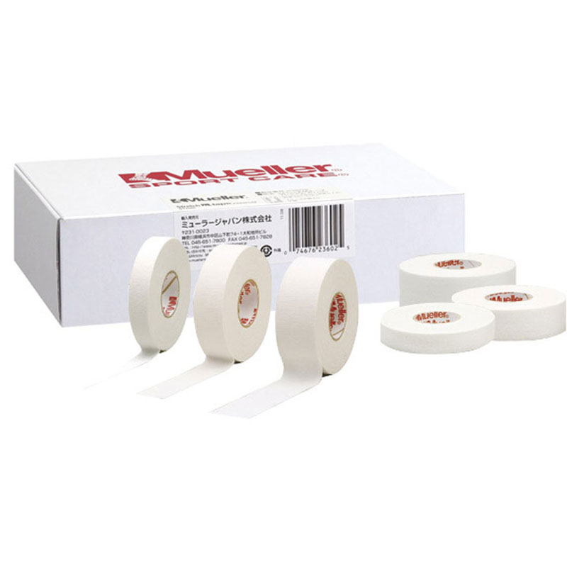 【ロット販売：入り数12】MUELLER(ミューラー)アスレチックテープ 25MMボディーケア テーピング(51225)(4.0)