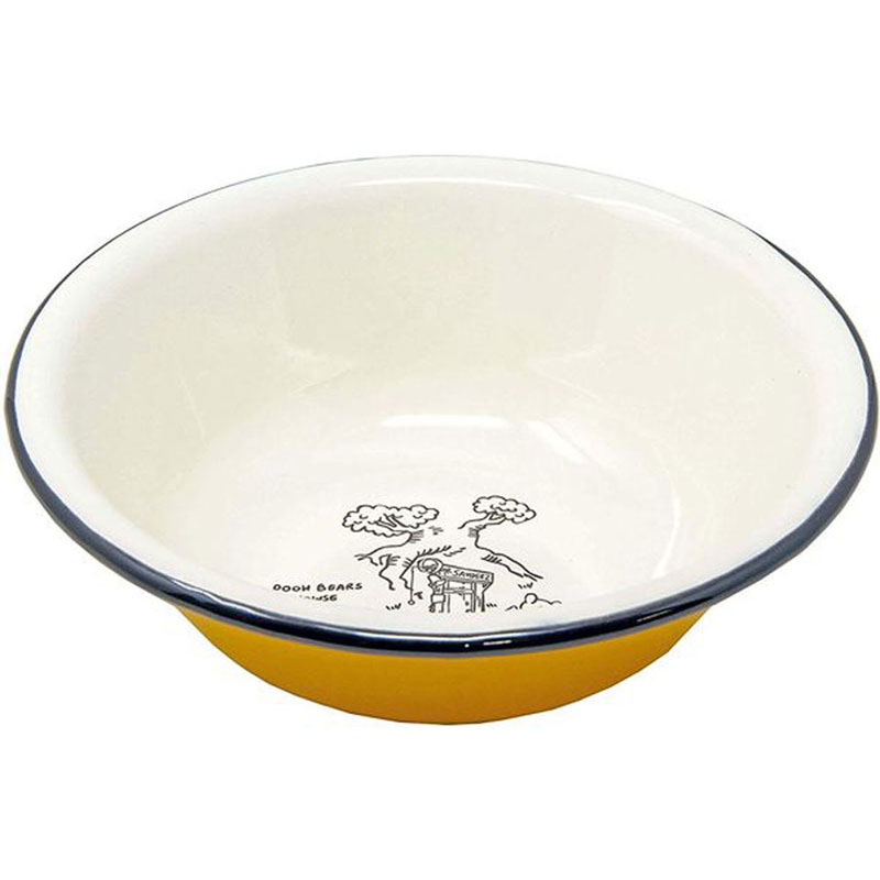 CAPTAIN STAG(キャプテンスタッグ)ディズニー ホーローボウル16cm(クマノプーサン)アウトドア 食器類(m..