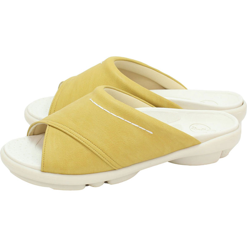 2ball(ツヴォル)TB-202 スライドサンダルカジュアル サンダル(tb202-yel)