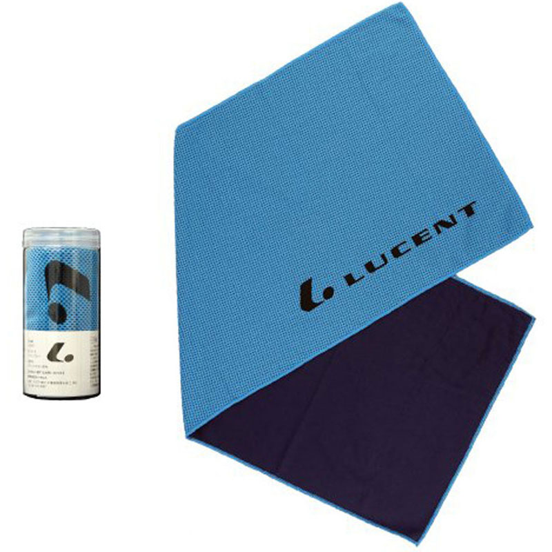 LUCENT(ルーセント)ヒンヤリタオル ライトブルーテニス タオル(xle6037)