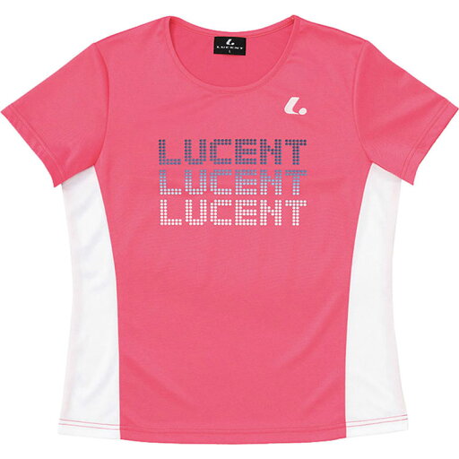 LUCENT(ルーセント)Ladies Tシャツ ピンクテニス Tシャツ ウィメンズ(xlh2331) LUCENT(ルーセント)Ladies Tシャツ ピンクテニス Tシャツ ウィメンズ(xlh2331)