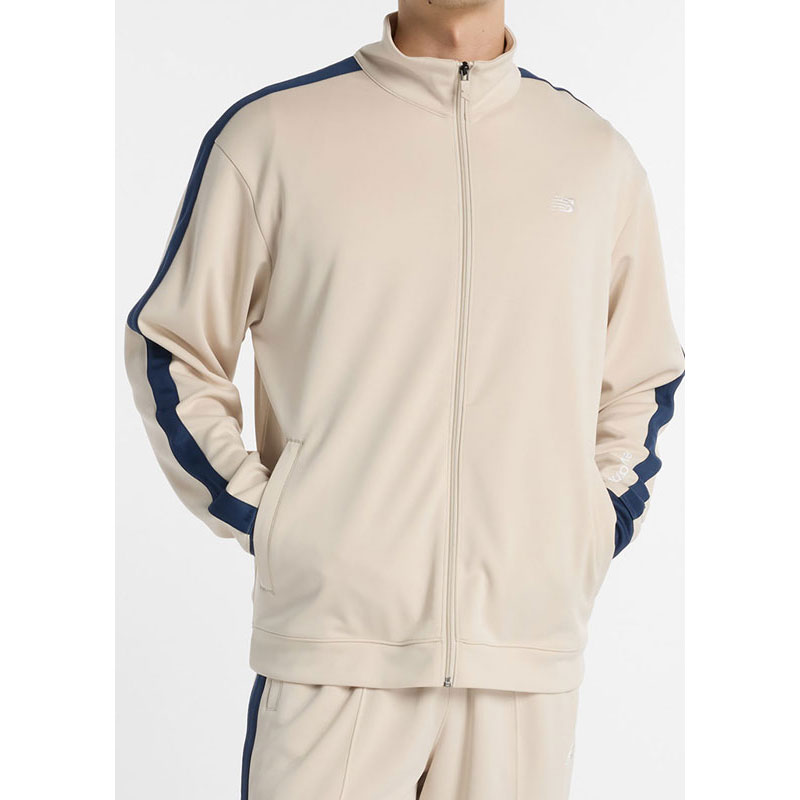 New Balance ニューバランス ニットトラックジャケット マルチスポーツ トレーニングシャツメンズ 25SS..