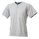 SSK(エスエスケイ)2ボタンプレゲームシャツ(無地)野球 25SSウェアTシャツBW2660