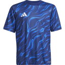 adidas アディダス半袖 トレーニング ジャージー キッズサッカー プラクティスシャツJrjvv11-jl9523