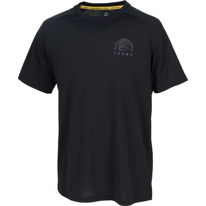 UNDER ARMOUR アンダーアーマーカリー テック グラフィック ショートスリーブ Tシャツバスケットボール Tシャツメンズ6001285-001