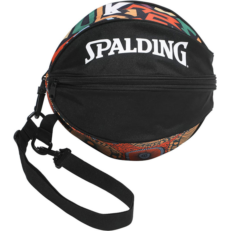 SPALDING スポルディングボールバッグ アフリカン バティックバスケットボール ボールケース49001ab